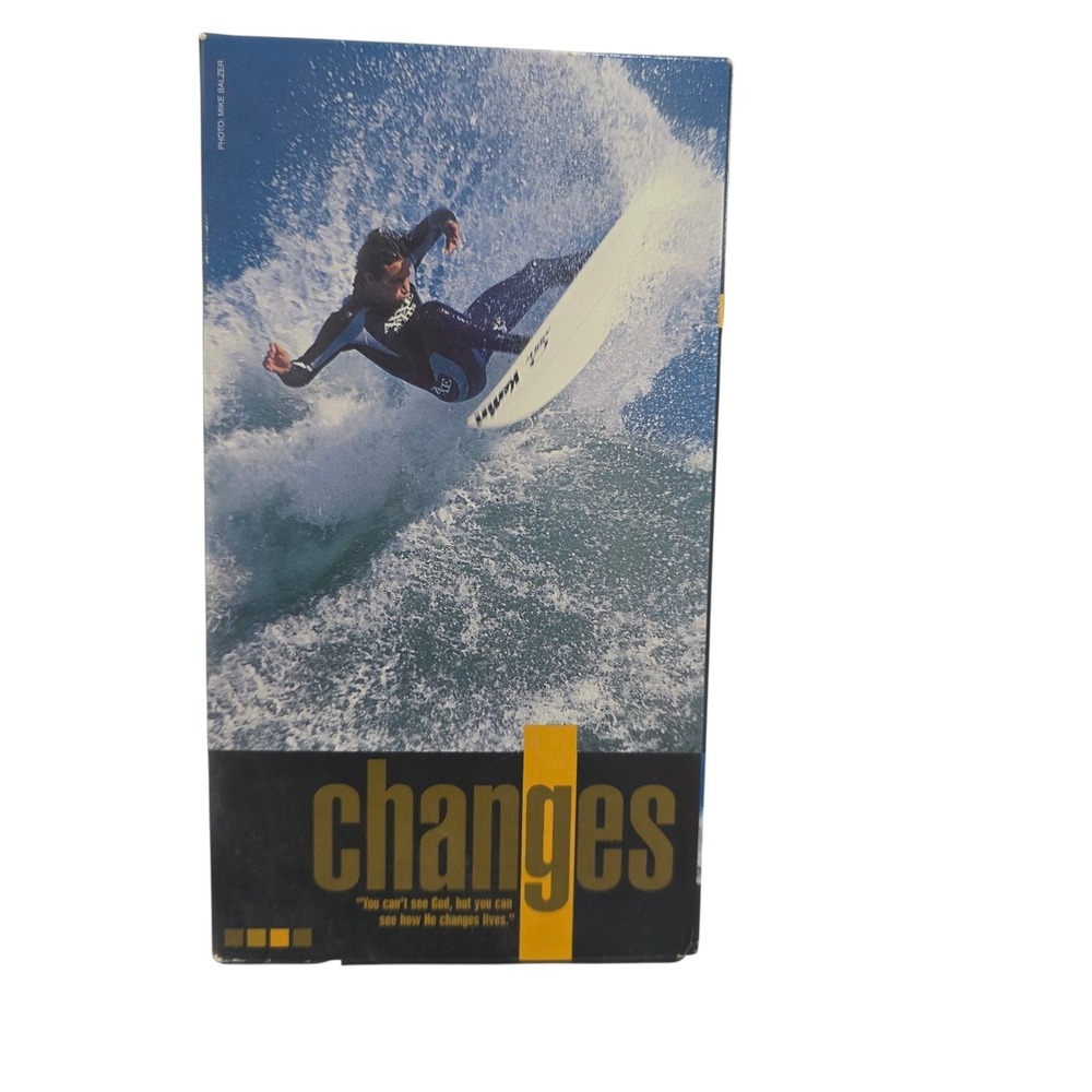 Changes Christian Surfing VHS Tom Curren Tim Curran WOW Ministries Tape
